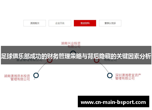 足球俱乐部成功的财务管理策略与背后隐藏的关键因素分析