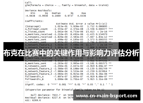 布克在比赛中的关键作用与影响力评估分析 布克在比赛中的关键作用与影响力评估分析