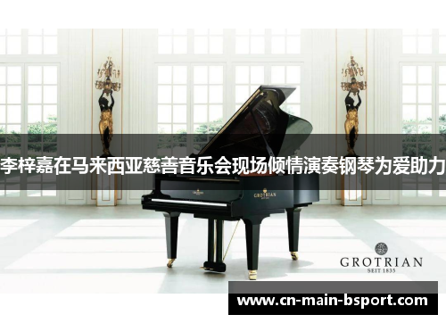 李梓嘉在马来西亚慈善音乐会现场倾情演奏钢琴为爱助力 李梓嘉在马来西亚慈善音乐会现场倾情演奏钢琴为爱助力